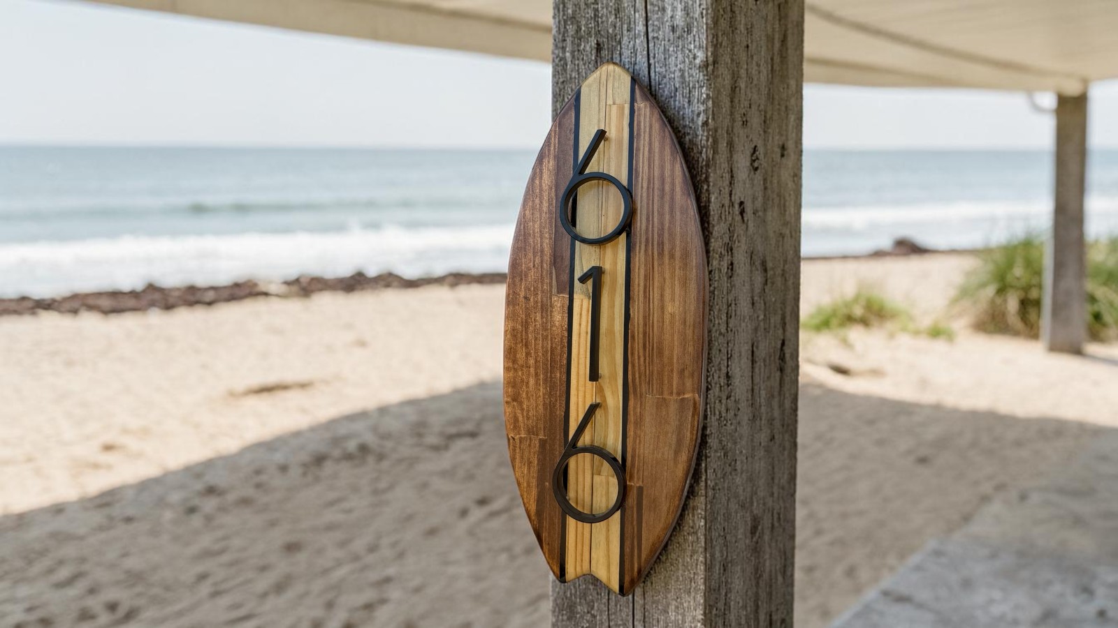 Stained Classic Address Sign - 616