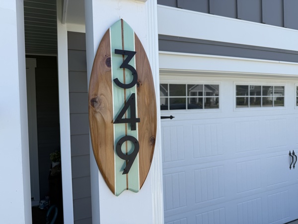 LeMans Address Sign - 349