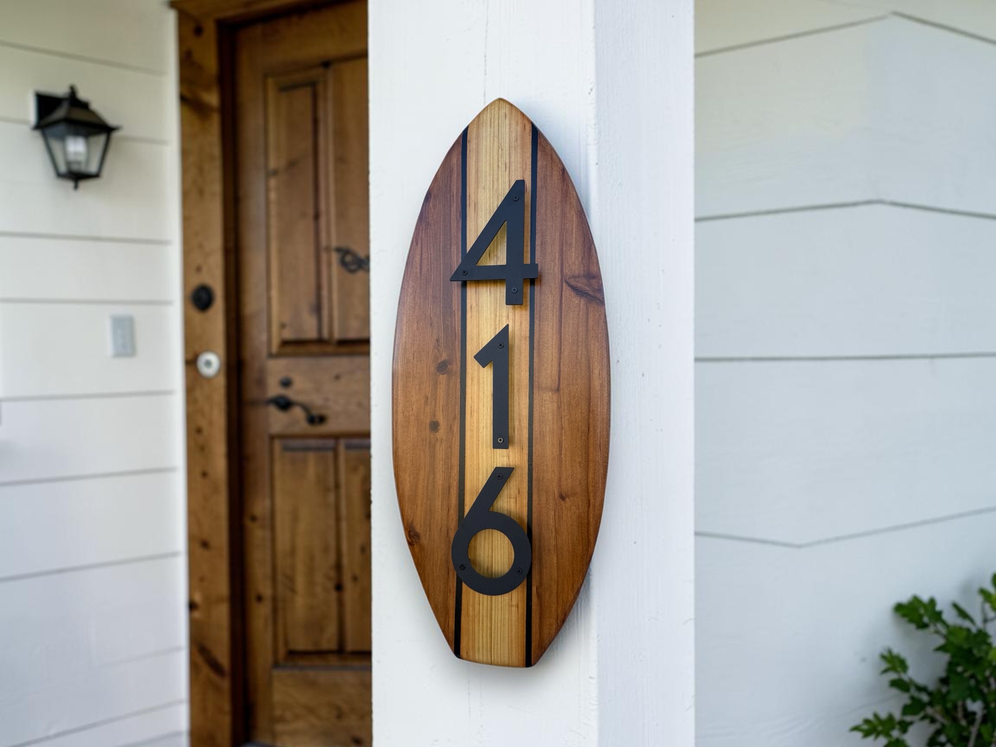 Classic Two-Tone Address Sign - 416